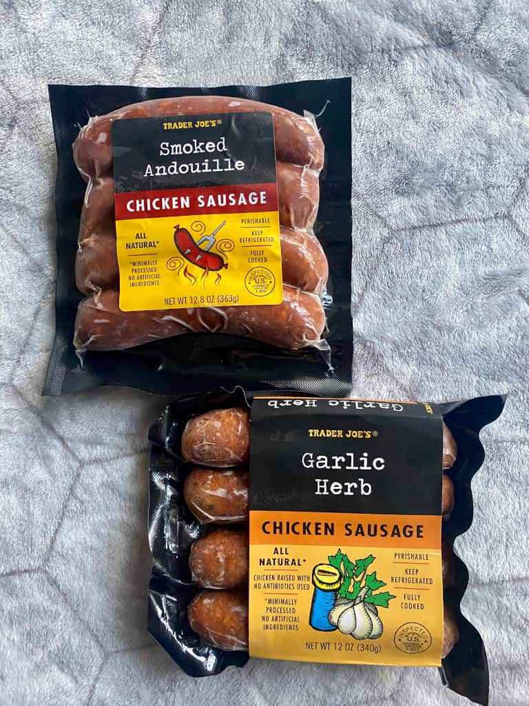 Trader joe's shop andouille sausage